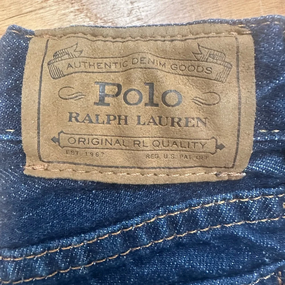Adorable Ralph Lauren Polo embroidered jeans 4T